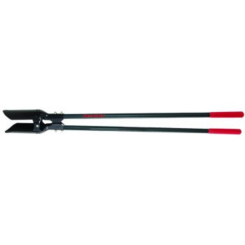 Razor-Back 78006 Post Hole Digger, 11-1/2 in L Blade, Riveted Blade, HCS Blade, Fiberglass Handle, Cushion-Grip Handle