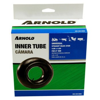 Arnold 490-328-0006 Wheelbarrow Inner Tube, 16 in, For: 8 in Rim, 4.80 x 4 in Tire