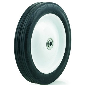 Dh Casters W-MH10134B4W Hub Wheel, Medium-Duty, Rubber