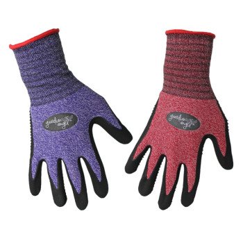 Boss KIT-KIT-S Gloves, S, Knit Wrist Cuff, Purple/Red