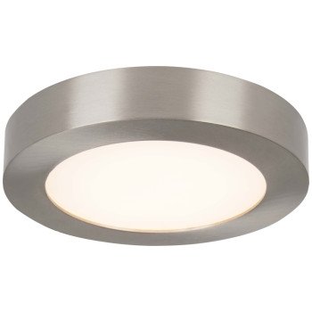 Boston Harbor CL040A BN Ceiling Light Fixture, 0.08 A, 120 V, 10 W, LED Lamp, 550 Lumens, 3000 K Color Temp