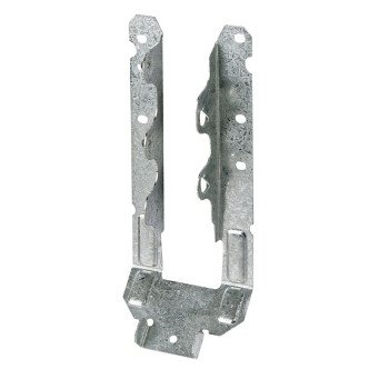 Simpson Strong-Tie LRUZ LRU28Z Rafter Hanger, 6-15/16 in H, 1-15/16 in D, 1-9/16 in W, Steel, ZMAX, Face Mounting