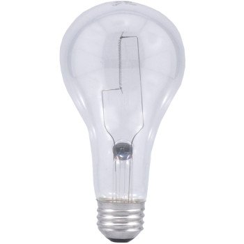 Sylvania 15476 Incandescent Lamp, 200 W, A21 Lamp, Medium Lamp Base, 3880 Lumens, 2850 K Color Temp, 750 hr Average Life