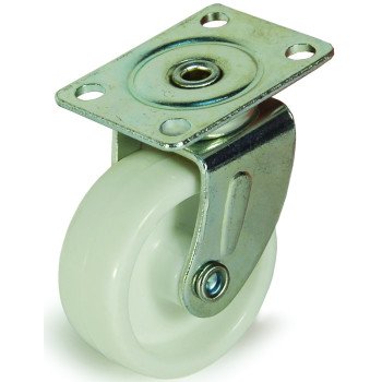 Dh Casters C-R158P0Z Swivel Caster, 1-5/8 in Dia Wheel, 5/8 in W Wheel, Plastic Wheel, 65 lb