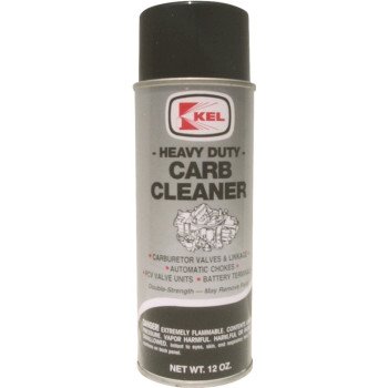 Kel 57580 Carburetor Cleaner, 12 oz, Solvent