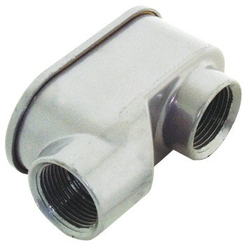 Halex 59507 Service Entrance Elbow, Threaded, Aluminum