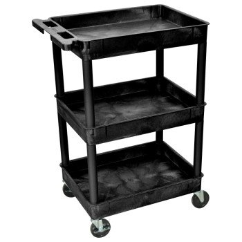 CART UTILITY TUB 3 SHELF