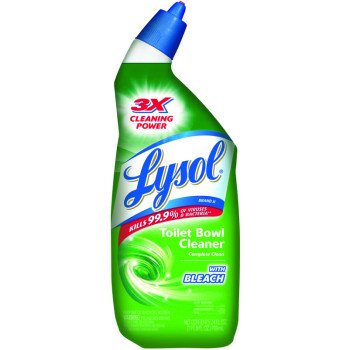 Lysol 1920075055 Toilet Bowl Cleaner, 24 oz Can, Liquid, Apple, Blue