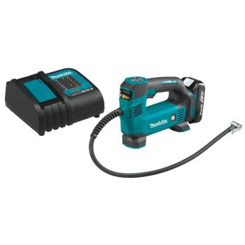 Makita LXT Series DMP180SYX Cordless Inflator Kit, 18 V, 120 psi Max Pressure, 25-1/2 in L Hose