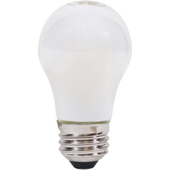 Sylvania 40775 Natural LED Bulb, General Purpose, A15 Lamp, 40 W Equivalent, E26 Lamp Base, Dimmable, Frosted