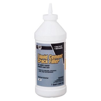 DAP Bondex 37584 Crack Filler, Light Gray, 1 qt Bottle