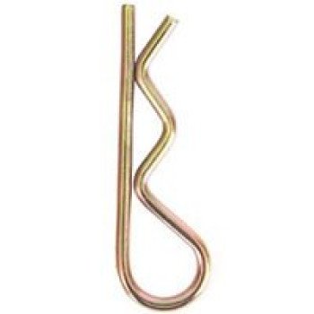 Koch 4022413 Wire Hair Pin Clip, 2-15/16 in L, Yellow Zinc