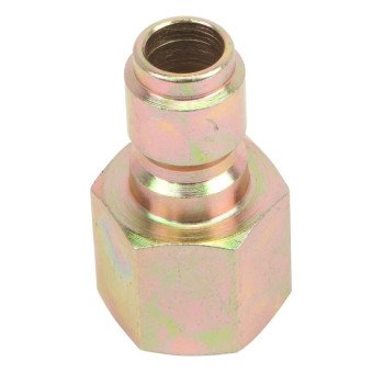 Forney 75137 Plug, 3/8 in Connection, Quick Connect Plug x FNPT, Steel