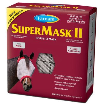 Farnam SuperMask II 100526865 Fly Mask, Horse