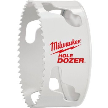 Milwaukee Hole Dozer 49-56-0253 Hole Saw, 6 in Dia, 1-5/8 in D Cutting, 5/8-18 Arbor, Bi-Metal Cutting Edge