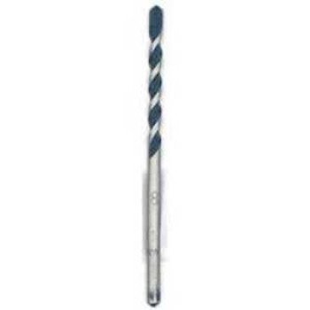 Bosch BlueGranite Turbo HCBG18T Hammer Drill Bit, 1/2 in Dia, 12 in OAL, Milled Flute, 2-Flute, 5/16 in Dia Shank