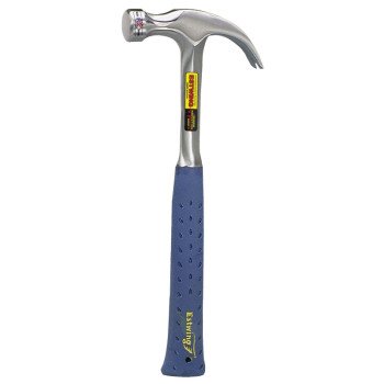 Estwing E3-16C Hammer, 16 oz Head, Curved Claw Head, Steel Head, 13 in OAL