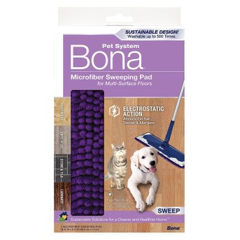 Bona AX0003628 Sweeping Pad, Microfiber, Purple