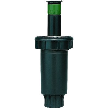 Orbit 54509 Sprinkler Head with Nozzle, Female Thread, 2 in H Pop-Up, 10 to 15 ft, Adjustable Nozzle, Plastic