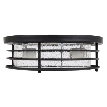 FXT DRUM LED FLUSHMNT DIM BLK