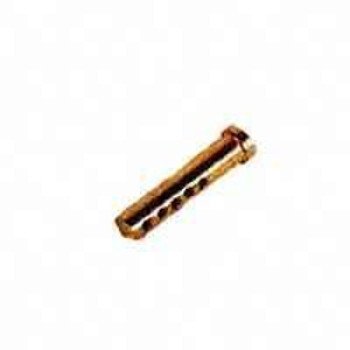 SpeeCo S01104 Clevis Pin, 2 in OAL, Yellow Zinc Dichromate