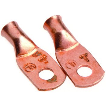 Forney 60090 Cable Lug, For: #8 Cable, #10 Stud, #8 Wire, Copper, 2/CD