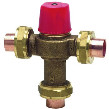 Watts 3/4 LF1170M2-UT Temperature Control Valve, Copper Silicon Alloy, For: Water Heating Equipment