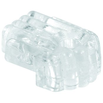 Prime-Line U9002 Mirror Clip, Acrylic, Clear, 6/PK