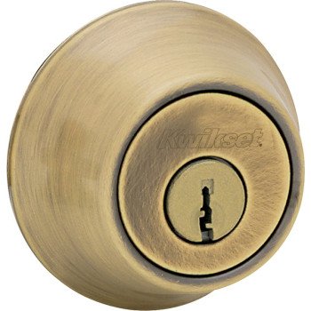 665 5CP DC DBOLT K6 ANTQ BRASS