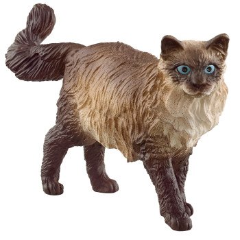 Schleich-S Farm World 13940 Animal Toy, 3 to 8 Years, Ragdoll Cat