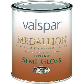 Medallion 4300 Latex Paint, 1 qt, 400 sq-ft/gal, Tint Base