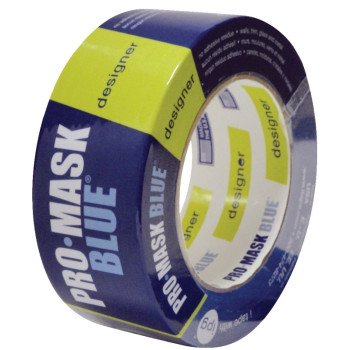 IPG PMD48 Masking Tape, 60 yd L, 1.88 in W, Crepe Paper Backing, Dark Blue