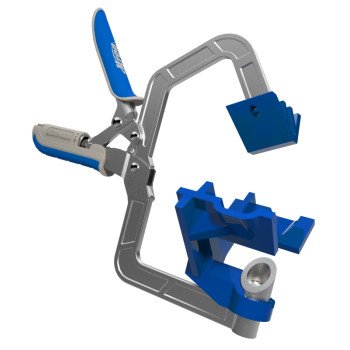 Kreg KHCCC Corner Clamp, 90 deg Clamping Angle, Cast Aluminum/Steel Body