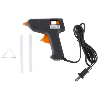 Vulcan JL-GG-10 Glue Gun, 9/32 in Dia Glue Stick, Black/Orange