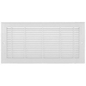 Imperial RG3014 Sidewall Grille, 25-1/4 in L, 7-1/4 in W, Polystyrene, White