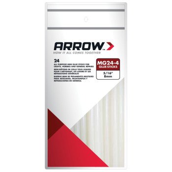 Arrow MG24-4 Glue Stick, Clear, 4 oz