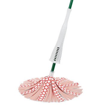 Libman Wonder Series 2000 Mop, 62 in L, Microfiber Mop Head, Steel Handle