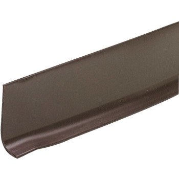 M-D 75614 Wall Base, 4 ft L, 2-1/2 in W, Vinyl, Brown