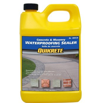 Quikrete 8800-05 Waterproofing Sealer, White, Liquid, 1 gal Bottle