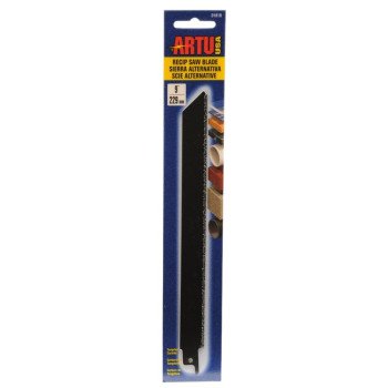 ARTU 01818 Reciprocating Saw Blade, 3/4 in W, 9 in L, 12 TPI, Tungsten Carbide Cutting Edge