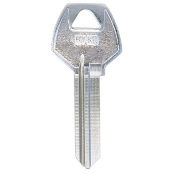 Hy-Ko 11010CO108 Key Blank, Brass, Nickel-Plated, For: Corbin/Russwin CO108 Locks