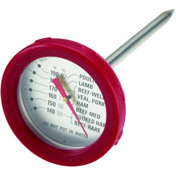 GrillPro 11391 Meat Thermometer With Silicone Bezel