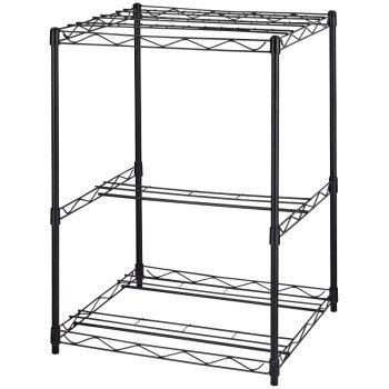 Landscapers Select PS-0011 Tool Rack, 20-3/4 in W, 32 in H, 24 in L, Steel, Powder Coated