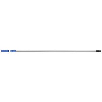 Unger Professional 976520 Dual-Ended Pole, 48 in Min Pole L, 60 in Max Pole L, Threaded, Aluminum Pole, Silver