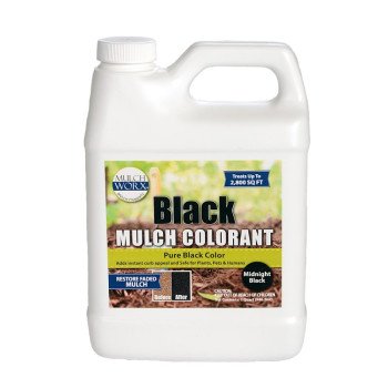 Sanco 60009 Mulch Worx, Liquid, Black, 1 qt Bottle