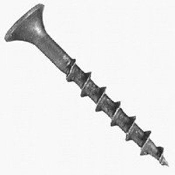 ProFIT 0297132 Deck Screw, #8 Thread, 2 in L, Coarse Thread, Bugle Head, Star Drive, Sharp Point, Ceramic