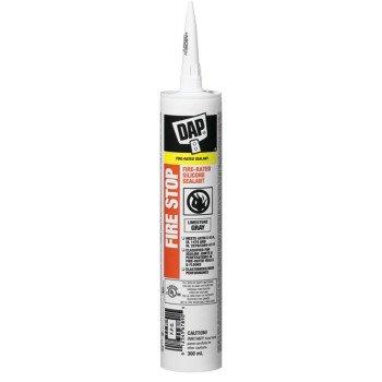 DAP 71064 Silicone Sealant, Light Gray, -29 to 50 deg C, 300 mL Cartridge