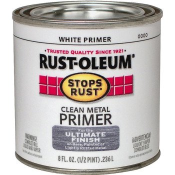 Rust-Oleum 7780730 Primer, Flat, White, 0.5 pt