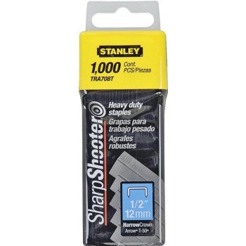 TRA708T 1/2IN STAPLES PKG/1000