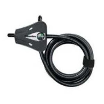 Master Lock Python 8418D Locking Cable, 5/16 in Dia Cable/Chain, 6 ft L Cable/Chain, Steel Cable/Chain, Keyed Lock